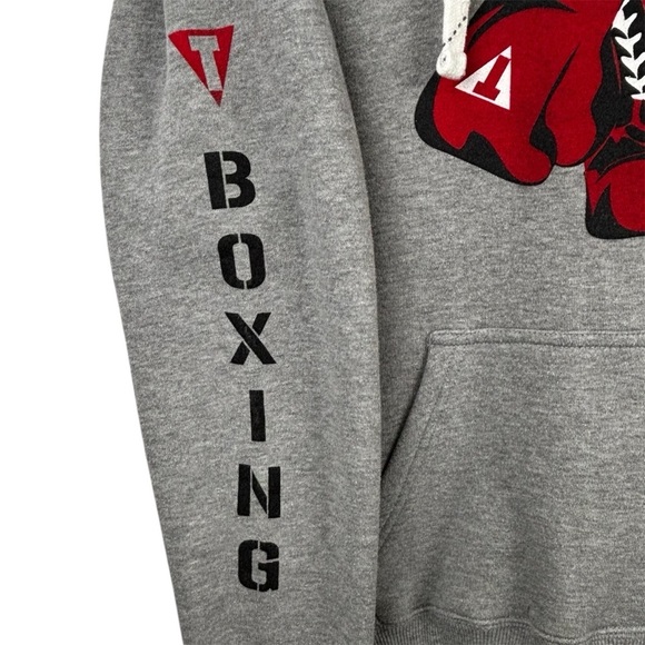 J America Men’s Hoodie Sweatshirt Tie Neck Front pocket Casual Size M - Picture 4 of 13